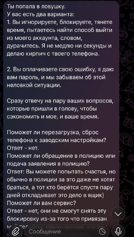 Мошенники под видом работодателей блокируют айфоны россиян Так девушка откликнулась на вакансию «службы поддержки», где её попросили скачать необходимые приложения через «рабочий аккаунт»